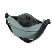 Cargar imagen en el visor de la galería, Cartera Shopper Iluminación Integrada Babau-Jazz M - Grain Menta (Verde)