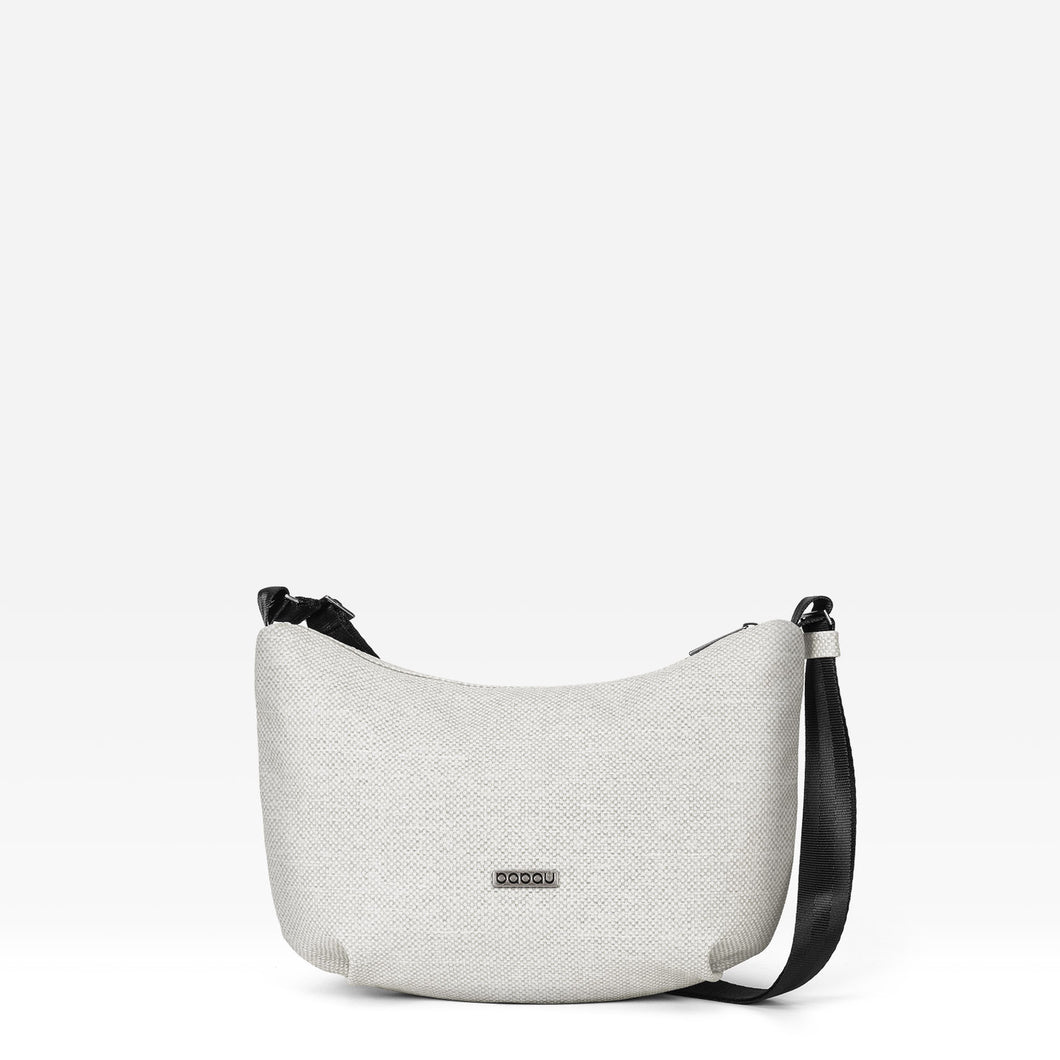 Cartera Shopper Iluminación Integrada Babau-Jazz M - Maglia Artic (Blanco)