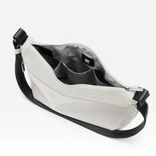 Cargar imagen en el visor de la galería, Cartera Shopper Iluminación Integrada Babau-Jazz M - Maglia Artic (Blanco)